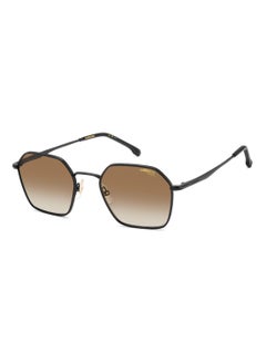 Carrera Men's UV Protection Rectangular Shape Metal Sunglasses CARRERA 334/S BROWN 46 - Lens Size: 45.5 Mm - Mtt Black  - Image 1