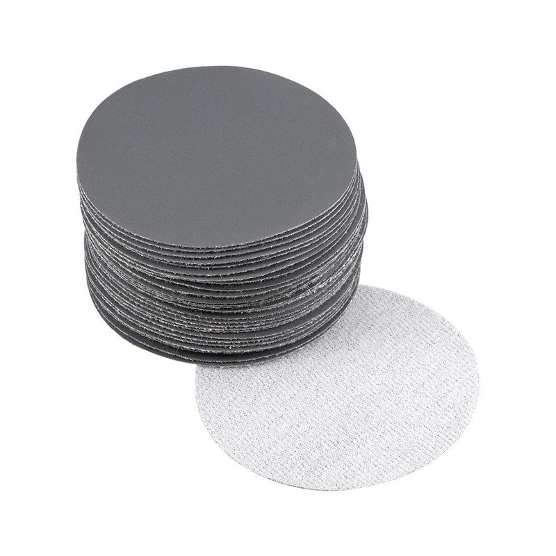 uxcell 3 Inch Wet Dry Sanding Discs 1500 Grit Hook and Loop Sandpaper Electrostatic Sand Planting Silicon Carbide 30pcs - Image 1