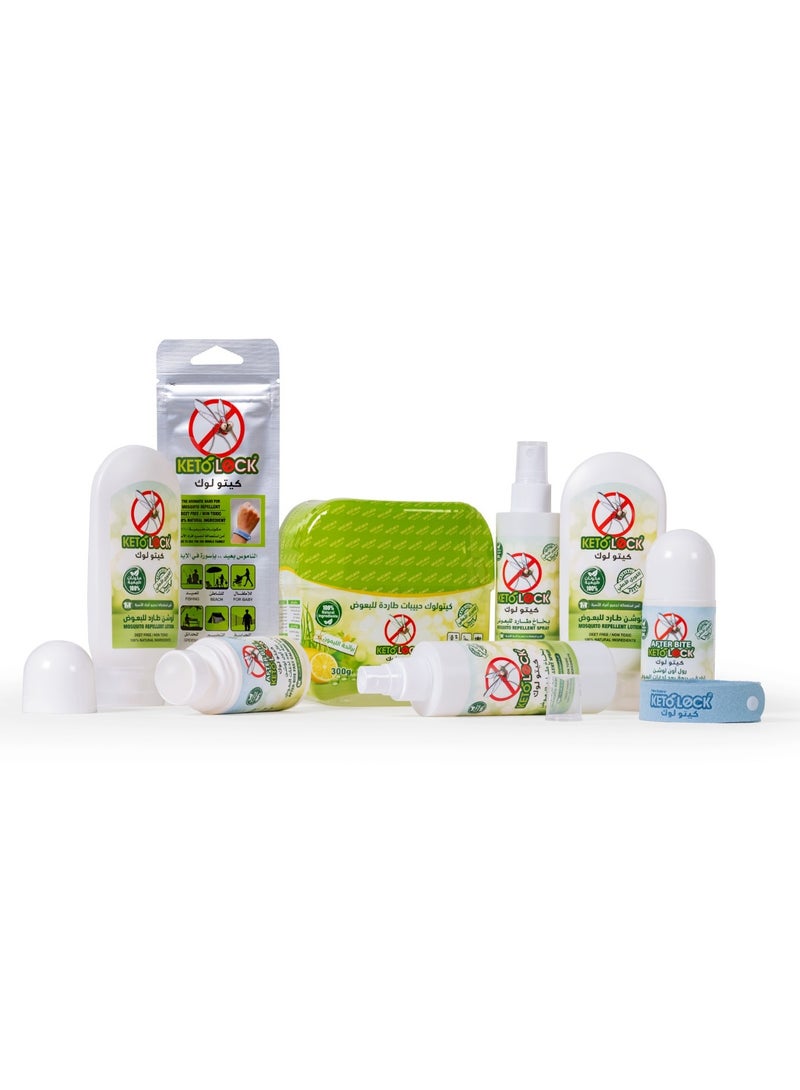 KETO LOCK Ketolock Mosquito Repellent Granules with Lemon Scent - 300g - Image 2