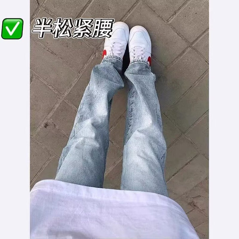Unisex Classic Denim Jeans Loose Fit Daily Outdoor Wear - Image 5