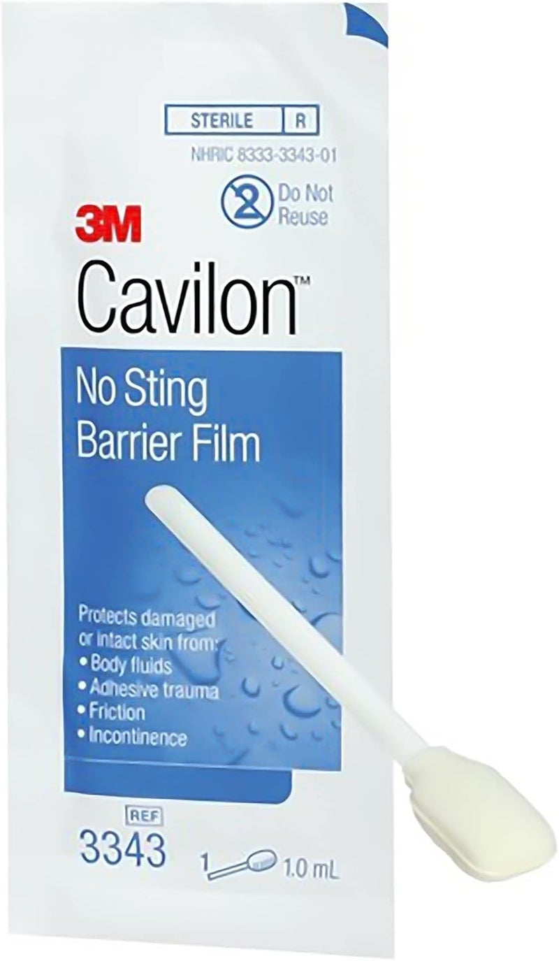 3M Cavilon No Sting Skin Barrier Applicator 1 mL Sterile 3343, 100 Ct - Image 2