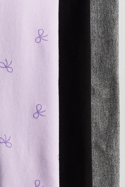 H&M 3-Pack Brushed-Inside Leggings