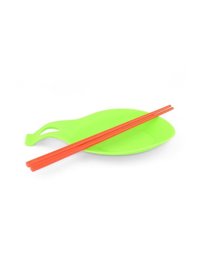 NIBEMINENT Silicone Spoon Rest Green 22centimeter - Image 3