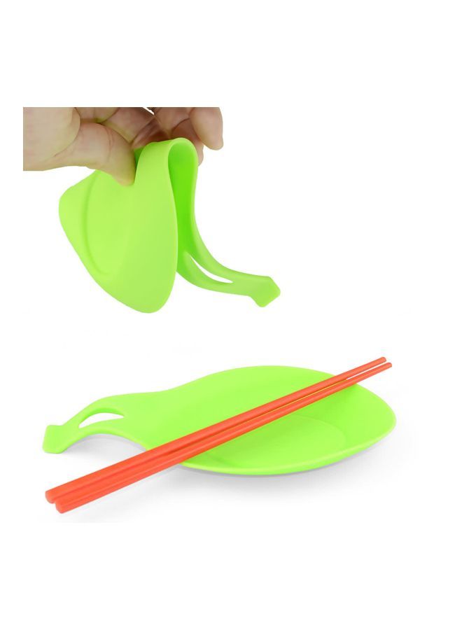 NIBEMINENT Silicone Spoon Rest Green 22centimeter - Image 4