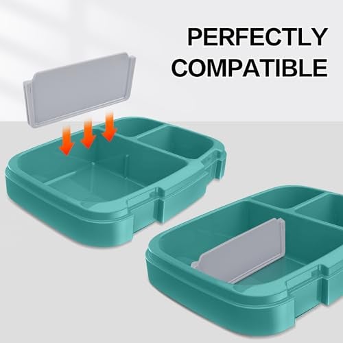 Enlisiwte 3 Pcs Replacement Insert Divider for Bentgo Fresh, Insert Divider for Bento Box & for Bentgo Adult Lunch Box - Large Bento Box Divider - Image 4