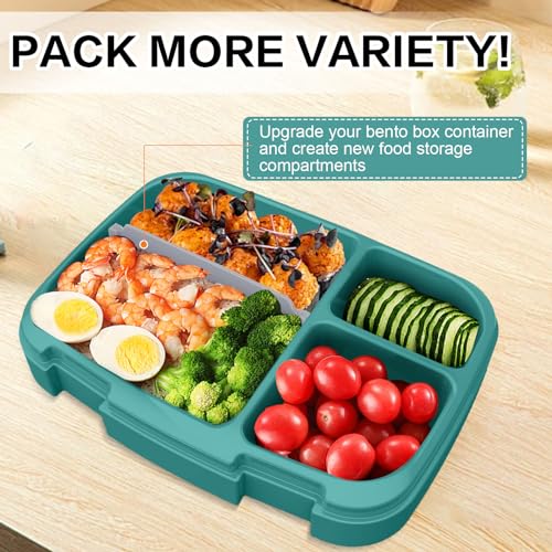 Enlisiwte 3 Pcs Replacement Insert Divider for Bentgo Fresh, Insert Divider for Bento Box & for Bentgo Adult Lunch Box - Large Bento Box Divider - Image 5
