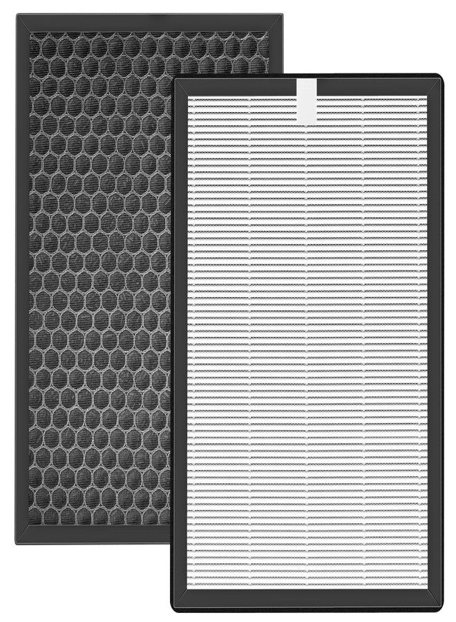 CHNPOFNT Replacement Filters Compatible with HIMOX H04 Air Purifier,2-Pack H13 he-pa Activated carbon 2-in-1 4-Stage Filtration Air Clean VOCs - Image 1