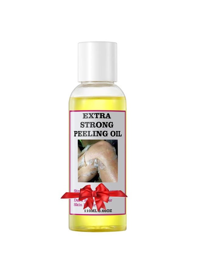 Yafusipe Peeling Oil For Dark Skin, Yellow With Salicylic Sodium Hyaluronate, Strong Extra Strength, Exfoliating Solution Body All Skin Type - 110Ml/3.66 Oz - Image 1