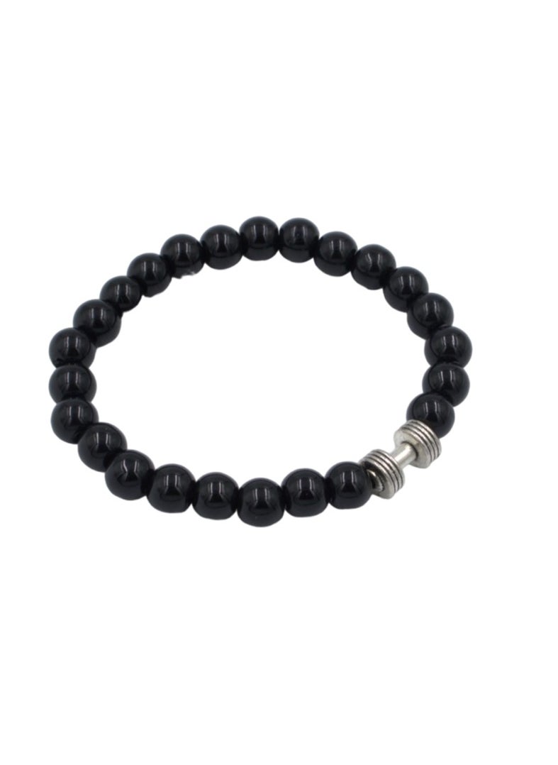 Rosh - Fashion Stone Bracelet- Black - Image 1