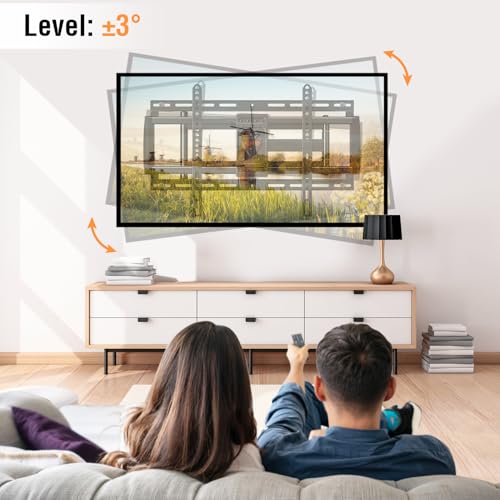 ELIVED Long Arm TV Mount for Most 37-75 Inch tv, Full Motion Wall Bracket with 29.5 inch Long Extension Articulating TV Wall Mount, Max VESA 600x400mm, Holds up to 88lbs, fits Wood Studs 12"-24". - Image 5