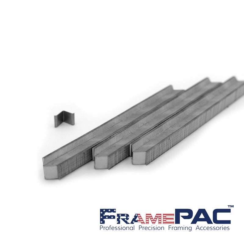FramePac V Nails for Picture Frames Softwood (AMP) 7mm (1/4 Inch) [4000 V-Nail Pack  Stacked] - (for use in Automatic V Nailer for Picture Framing  Automatic V Nailer for Picture Frames) - Image 3