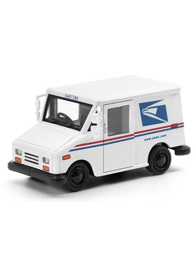 كينس فان - Kinsmart Die Cast 2.5 بوصة الولايات المتحدة خدمة البريد شاحنة Usps Grumman Llv مقياس 1:72 - Image 1