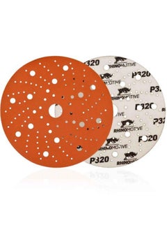 RHINOMOTIVE Ceramic Extreme Plus Abrasive Discs 150MM Multihole Grit 320 50Pcs  - Image 1