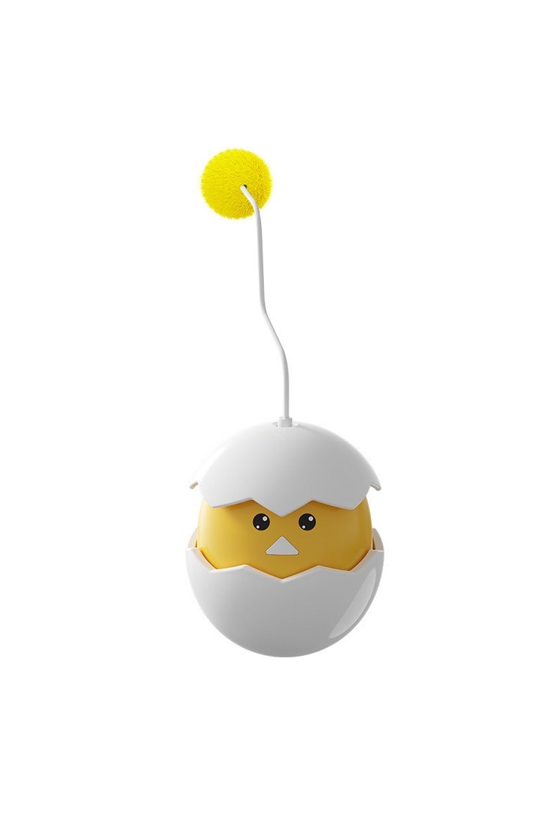 general Electric self-balancing cat toy with sound, a fun toy for cats to entertain themselves, comes with a cat toy stick. - Image 1