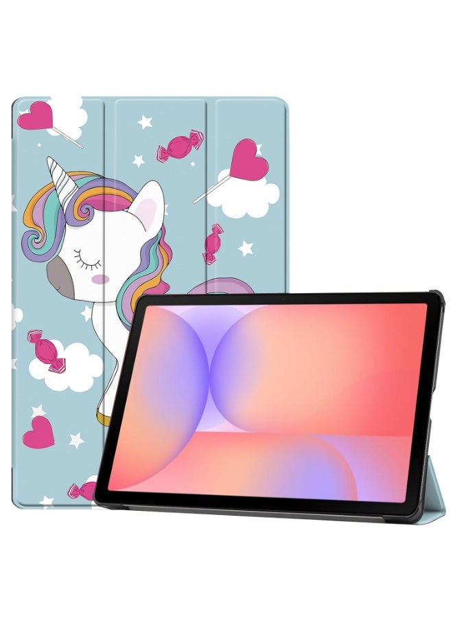 حالة لسامسونج غالاكسي تاب S10 لايت / S10 FE / S9 FE / تاب S9 11 '' زوايا عرض متعددة كل الجلد الجديد PU غطاء ذكي مع ميزة إيقاظ النوم التلقائي Slim Flip Shell Case لـ Galaxy Tab S10Lite - Image 1