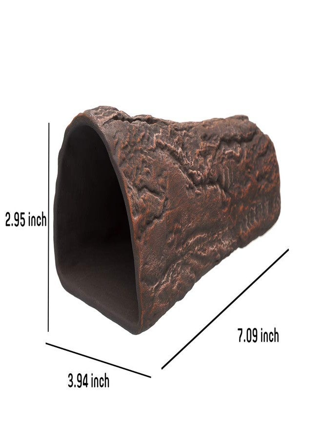 Plecoceramics Pleco Cave Cone Breeding Ceramic Decorations Fish Tank Aquarium (Brown) - Image 3