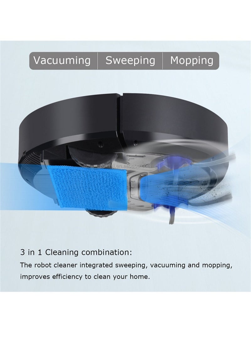 EHOME - The Latest Generation of Sweeping Robot Fully Automatic Recharge Home Remote Control Three in One Intelligent Sweeping and mopping Machine - Image 1