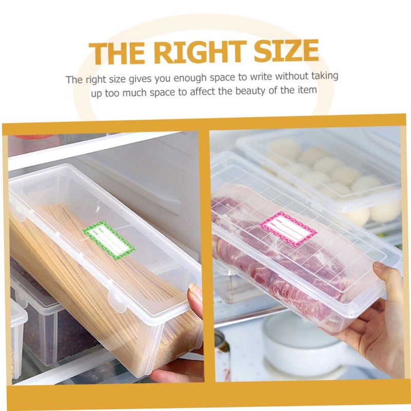 Removable Kitchen Labels 360pcs Blank Stickers For Food Containers And Freezer - Image 4