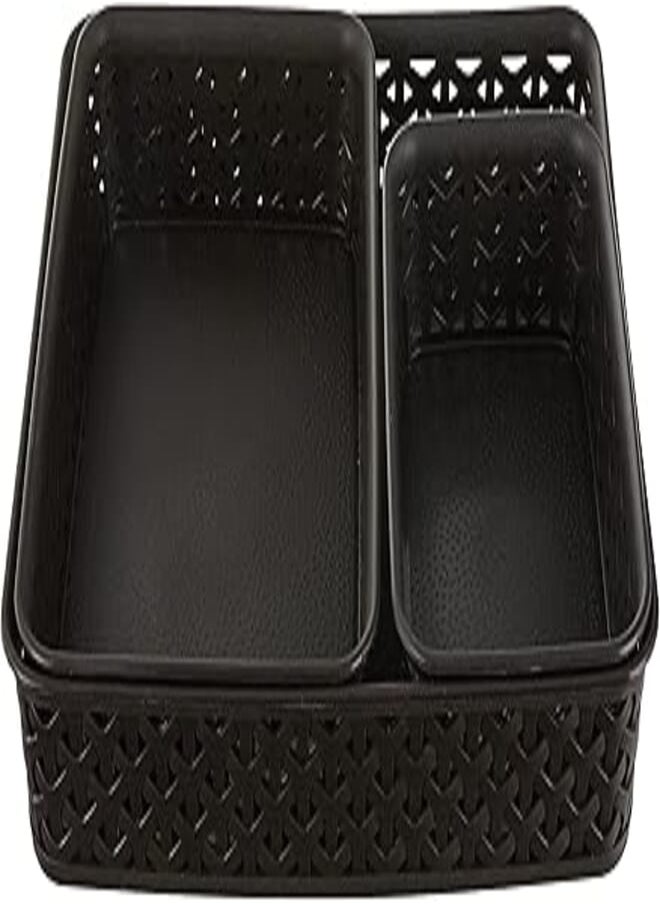 Curver - Curver 3253928041038 Storage Box/Basket - Storage Boxes & Baskets (Storage Basket, Brown, Plastic, Monotone, Rectangular, Indoor) - Image 1