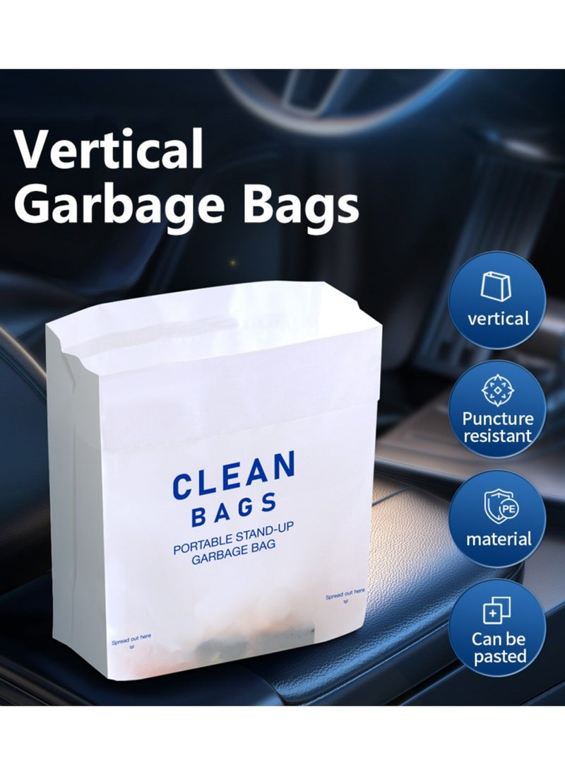 Generic 20 Pieces Vertical Garbage Bags,Disposable Leakproof Garbage Bags for Auto Vehicle  - Image 2