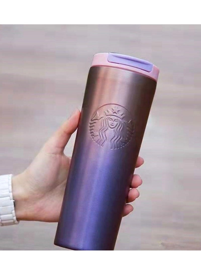 STARBUCK - Starbucks Coffee Mug Stainless Steel Vacuum Ice and Hot Drinks Insulated Tumbler for Home Office Outdoor Works 20oz - Image 1