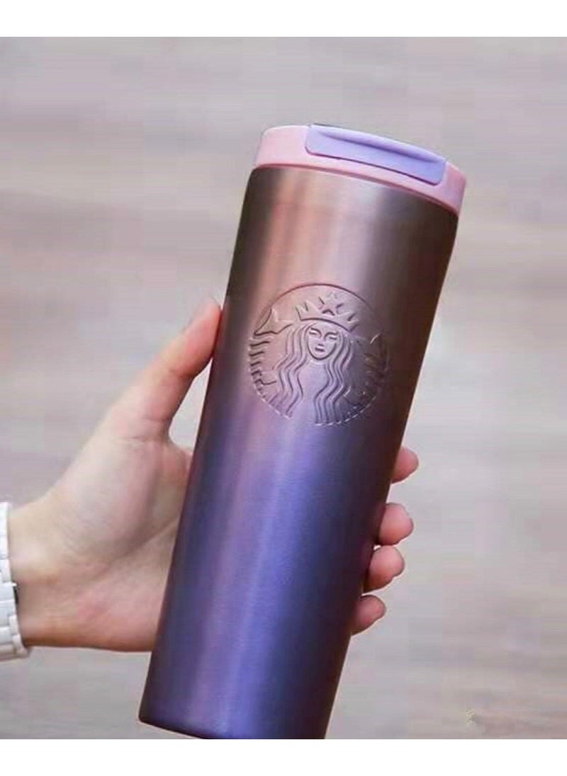 STARBUCK - Starbucks Coffee Mug Stainless Steel Vacuum Ice and Hot Drinks Insulated Tumbler for Home Office Outdoor Works 20oz - Image 1