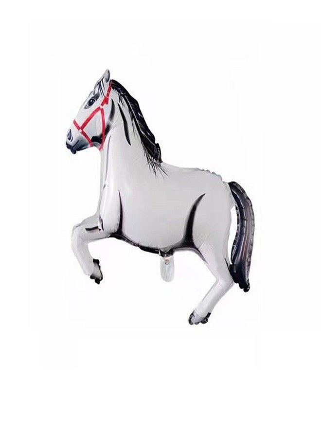 CSTYWC 6PCS Horse Foil Balloon Horse-Shaped Balloons Aluminum Horse Themed Party Balloons for Horse Themed Birthday Decorations Baby Shower Cowboy Party - Image 5