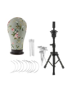 Wig Head Tripod Holder W/Vintage Floral Manikin Head And T/C/I Pin - pzsku/Z99295F2F1A99C982893FZ/45/_/1736755912/00eab8cd-aab3-4713-b1c5-b6620a9dc491