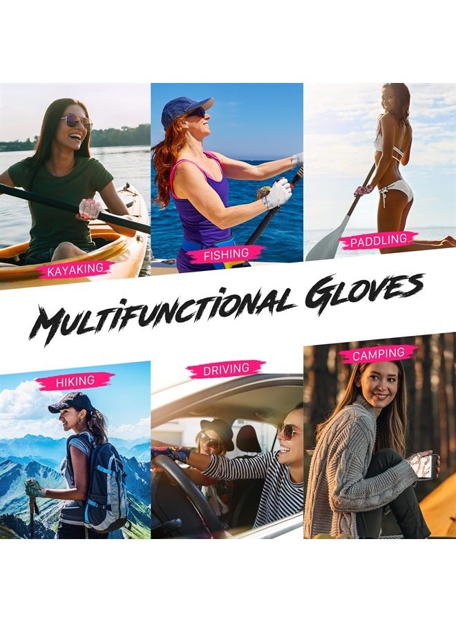 ManiGlovz Anti UV Gloves for Gel Manicures Using Gel Lamp Dryers, Driving, Lounging and More, Fingerless Gloves That Shield Skin from the Sun and Nail Lamp, Outdoor Gloves, Hard Core Print - Image 5