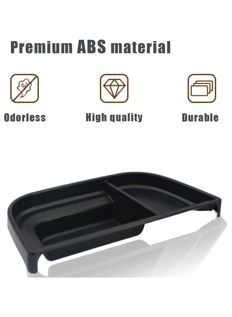 SYOSI Dashboard Storage Organizer Tray Compatible with Ford Maverick 2024 Maverick, Hybrid XL XLT Lariat Accessories,Center Console Organizer Compatible with 2024 Ford Maverick Dash Storage(Black) - Image 5