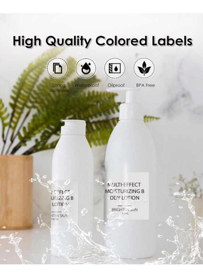 EHOME White Thermal Label Stickers, 5.7x5CM Self-Adhesive Square Direct Thermal Labels, 100sheets/Roll - Image 5