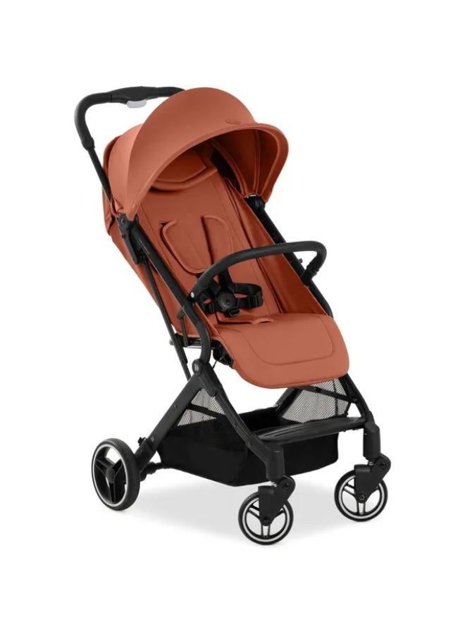 Hauck Travel N Care Plus Baby Buggy Stroller – Lightweight (7.2 kg when fold & 25 kg On Go - 22 kg Child + 3 kg Basket), Reclining Seat, UV Protection 50+, One-Hand Fold, Cork - Image 1