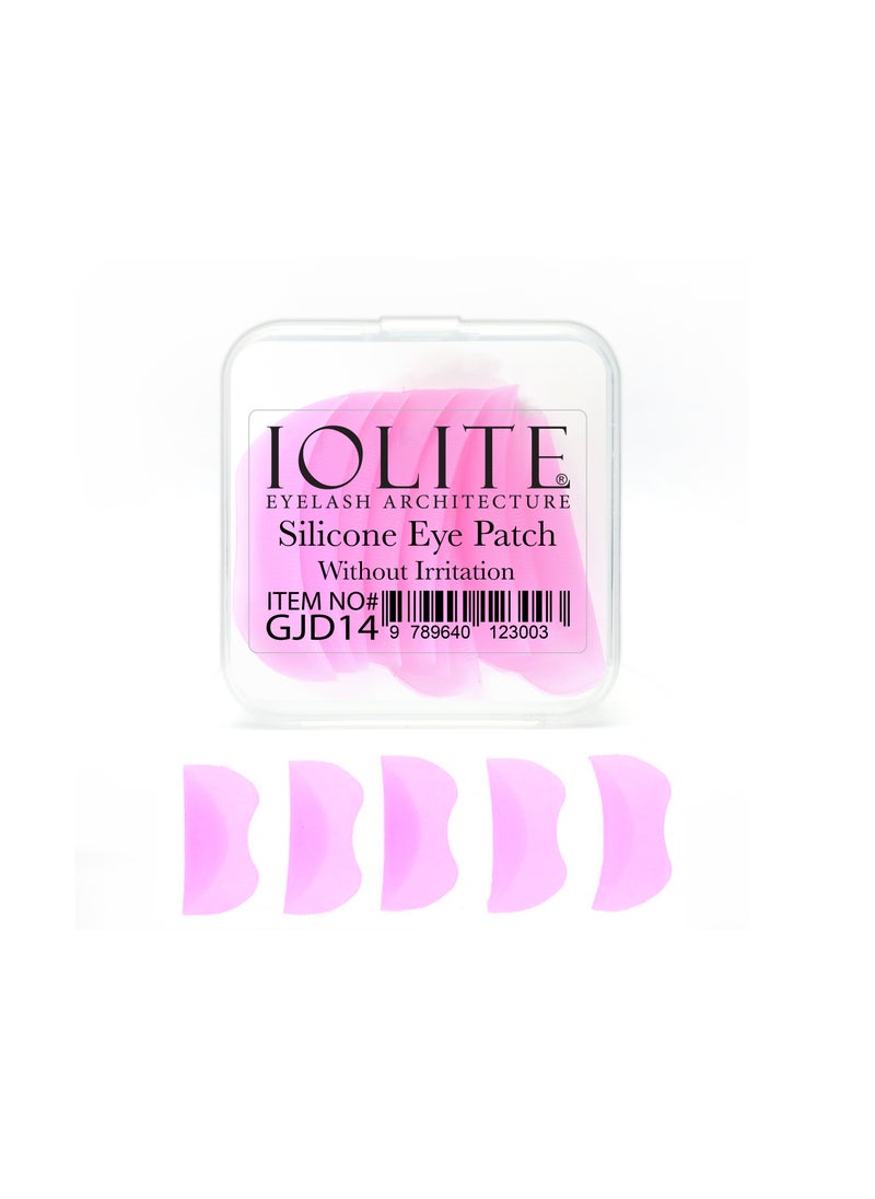 Eyelash Silicone Pads Soft and Comfortable Eye Lash Perm Pads Easy to Use Eyelash Lifting Silicone Pad with 5 Different Sizes 10pcs