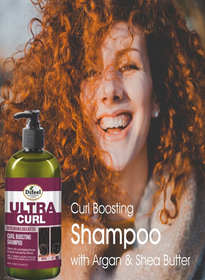 Difeel Ultra Curl 2-PC Curl Enhancing Shampoo & Conditioner Gift Set - Includes Shampoo 12 oz & Conditioner 12 oz in a Gift Box - Image 4