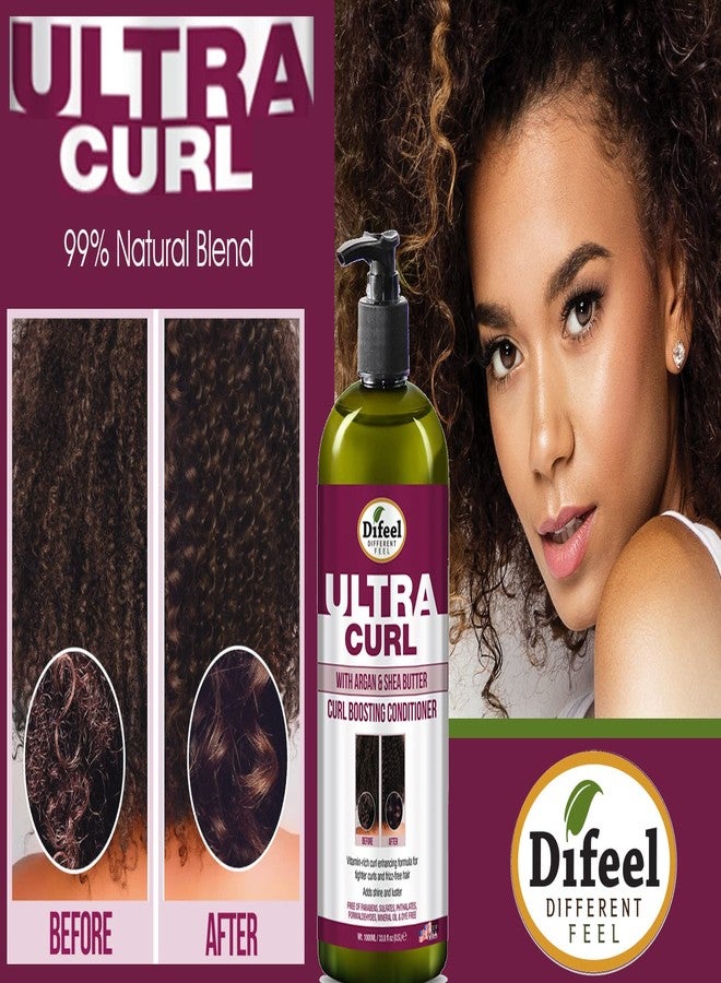 Difeel Ultra Curl 2-PC Curl Enhancing Shampoo & Conditioner Gift Set - Includes Shampoo 12 oz & Conditioner 12 oz in a Gift Box - Image 3