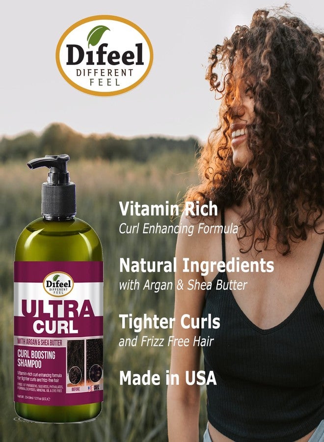 Difeel Ultra Curl 2-PC Curl Enhancing Shampoo & Conditioner Gift Set - Includes Shampoo 12 oz & Conditioner 12 oz in a Gift Box - Image 5
