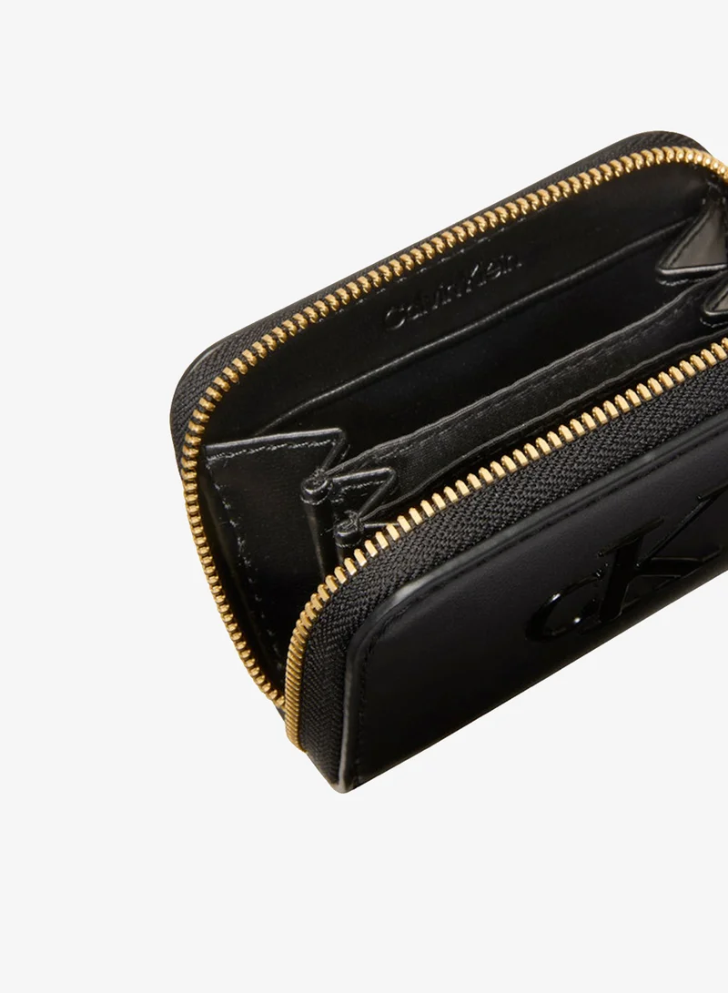 CALVIN KLEIN  Monogram Zip Wallet for Women | Best Price UAE