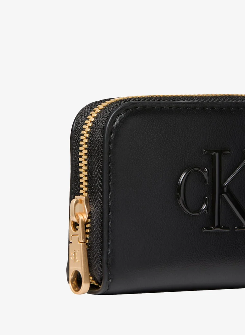 CALVIN KLEIN  Monogram Zip Wallet for Women | Best Price UAE