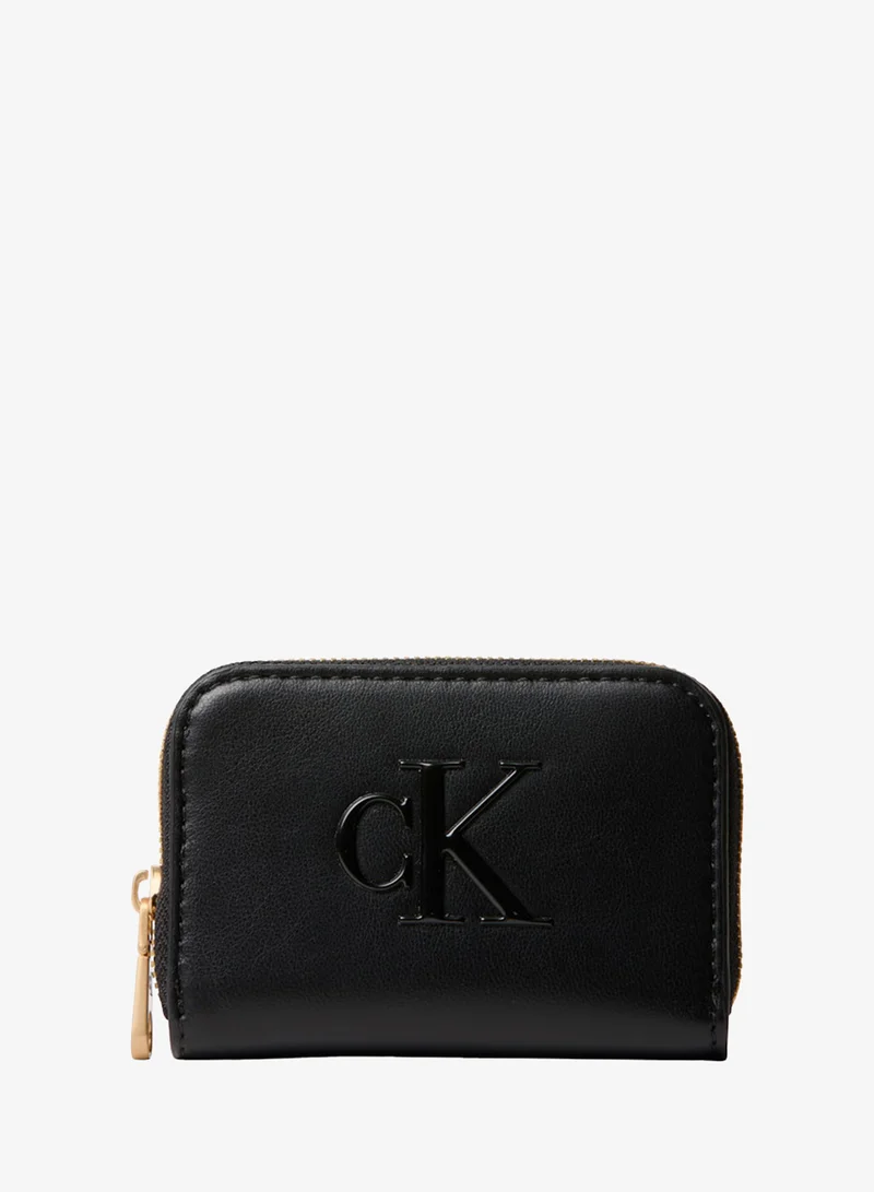 CALVIN KLEIN Monogram Zip Wallet