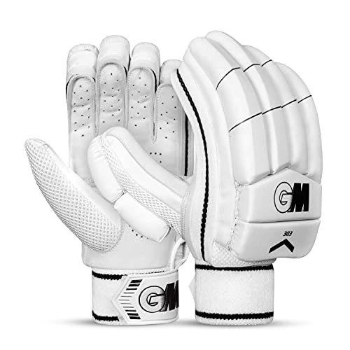 GM 303 Leather Cricket Batting Gloves for Mens, Size - Boys, Right Hand - Image 1