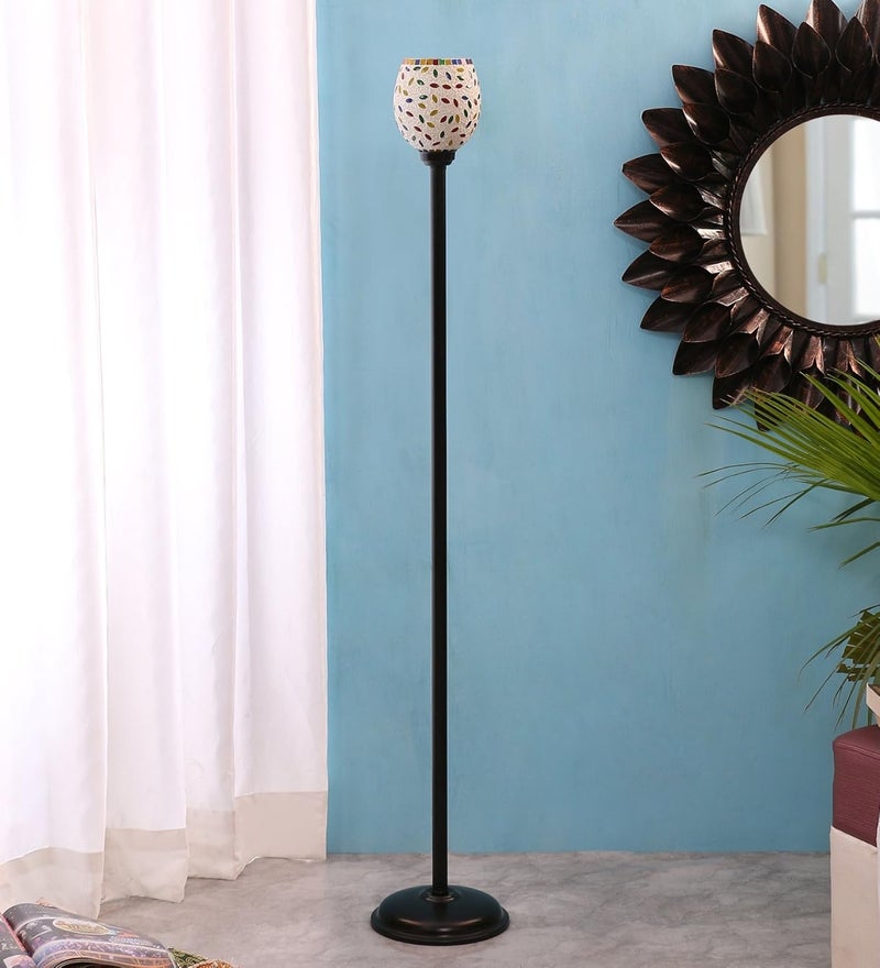 AMDHOME AF63Mosaic Multicolor Designer Standing Floor Lamps - Image 2