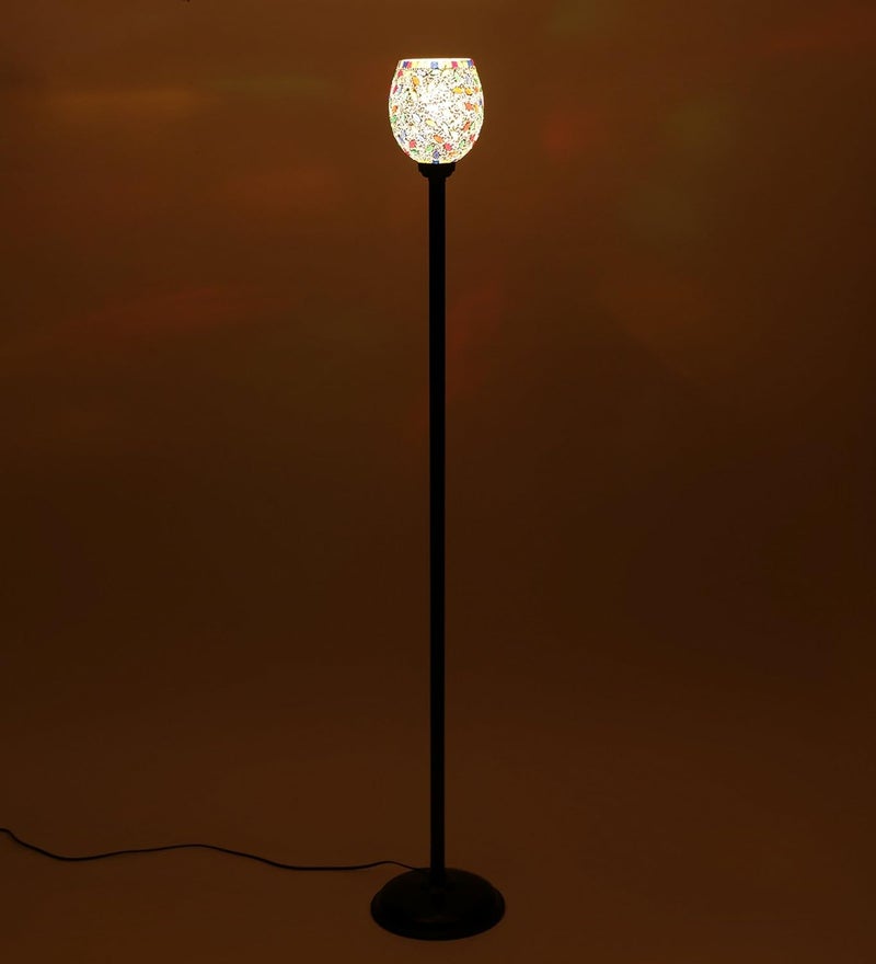 AMDHOME AF63Mosaic Multicolor Designer Standing Floor Lamps - Image 3