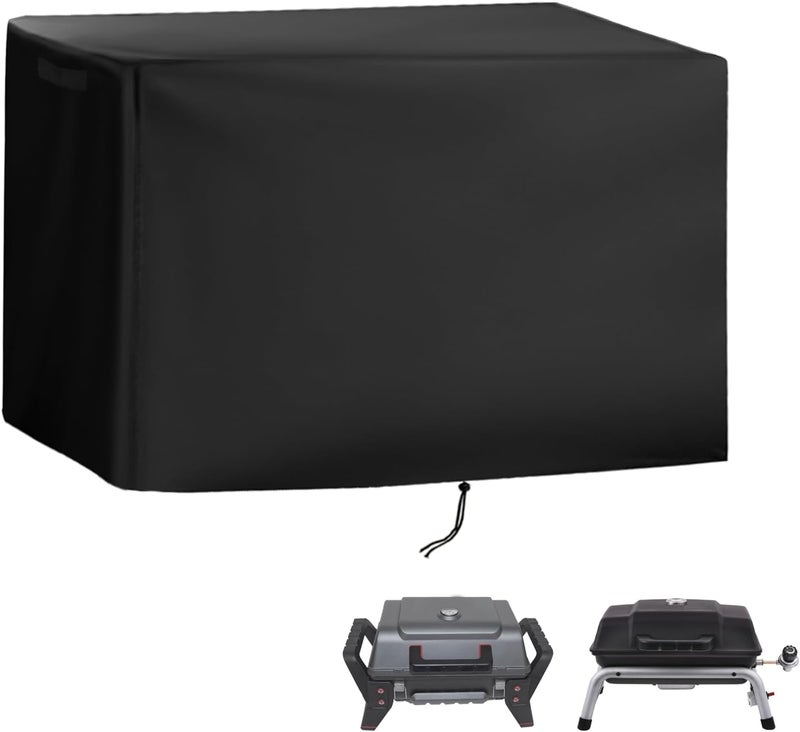 Starcrew Grill Cover for CharBroil 1-Burner Portable Propane Gas Grill, Heavy-Duty 600D Tabletop BBQ Cover for CharBroil Small Propane Grill - Image 1