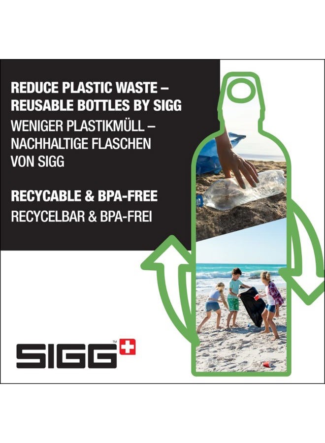 SIGG - Aluminium Water Bottle - Traveller Glacier - Climate Neutral Certified - Suitable For Carbonated Beverages - Leakproof - Lightweight - BPA Free - Glacier - 0.6 L - Image 5