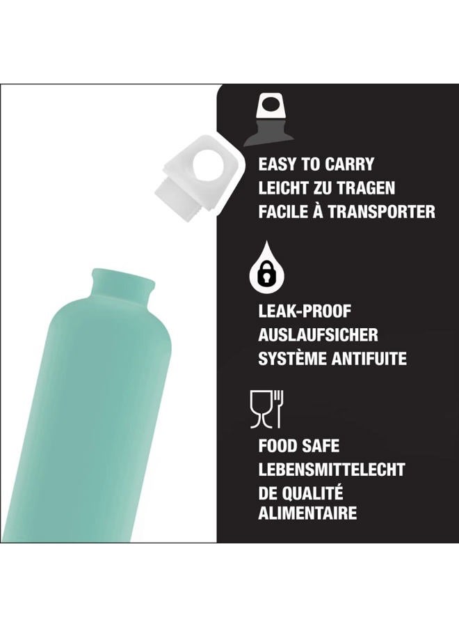 SIGG - Aluminium Water Bottle - Traveller Glacier - Climate Neutral Certified - Suitable For Carbonated Beverages - Leakproof - Lightweight - BPA Free - Glacier - 0.6 L - Image 4