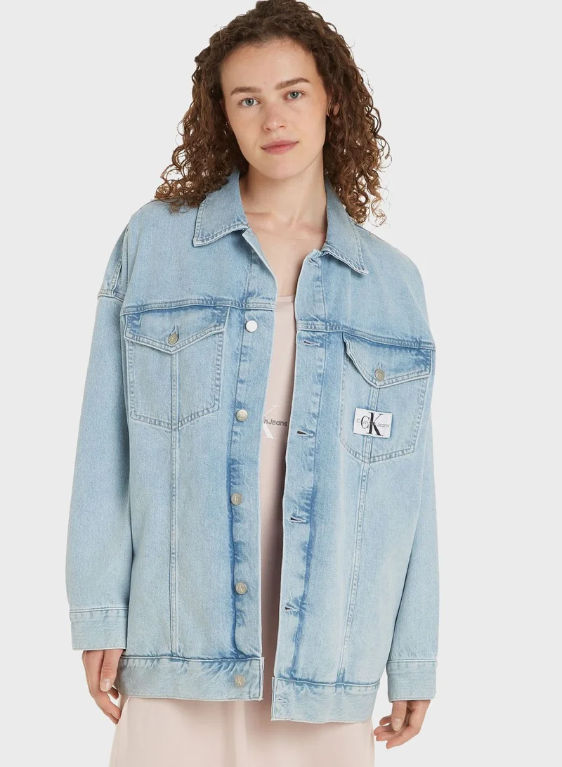 Calvin Klein Jeans Pocket Detail Jacket