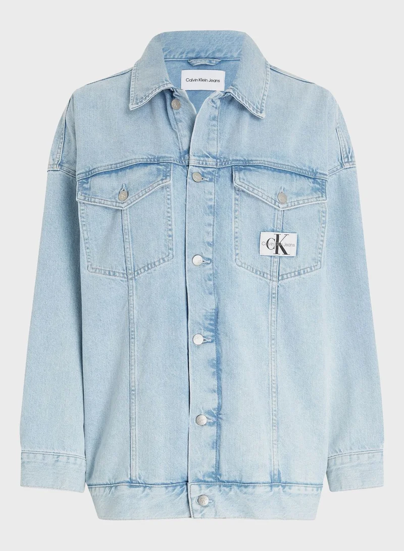 Calvin Klein Jeans Pocket Detail Jacket