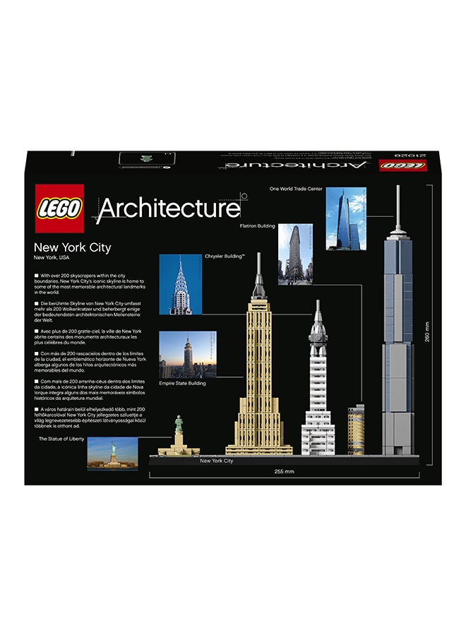 LEGO ArchitectureNew York City, USA 21028 (Age 12+, 598 Pieces) - Image 4