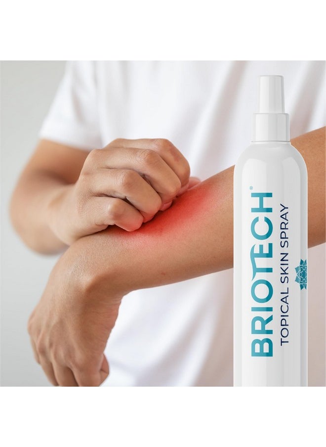 BRIOTECH - Pure Hypochlorous Acid Spray Multi Purpose Topical Body & Facial Mist Eyelid Cleanser Support Against Irritation & Redness Relief Dry Skin & Scalp Treatment Packaging May Vary 3.4 Fl Oz - Image 1
