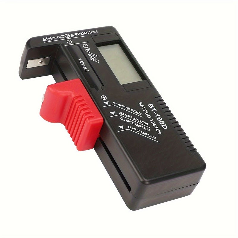 Universal LCD Battery Tester BT 168D for AAA AA C D 9V 1.5V 3.7V No External Batteries - Image 3